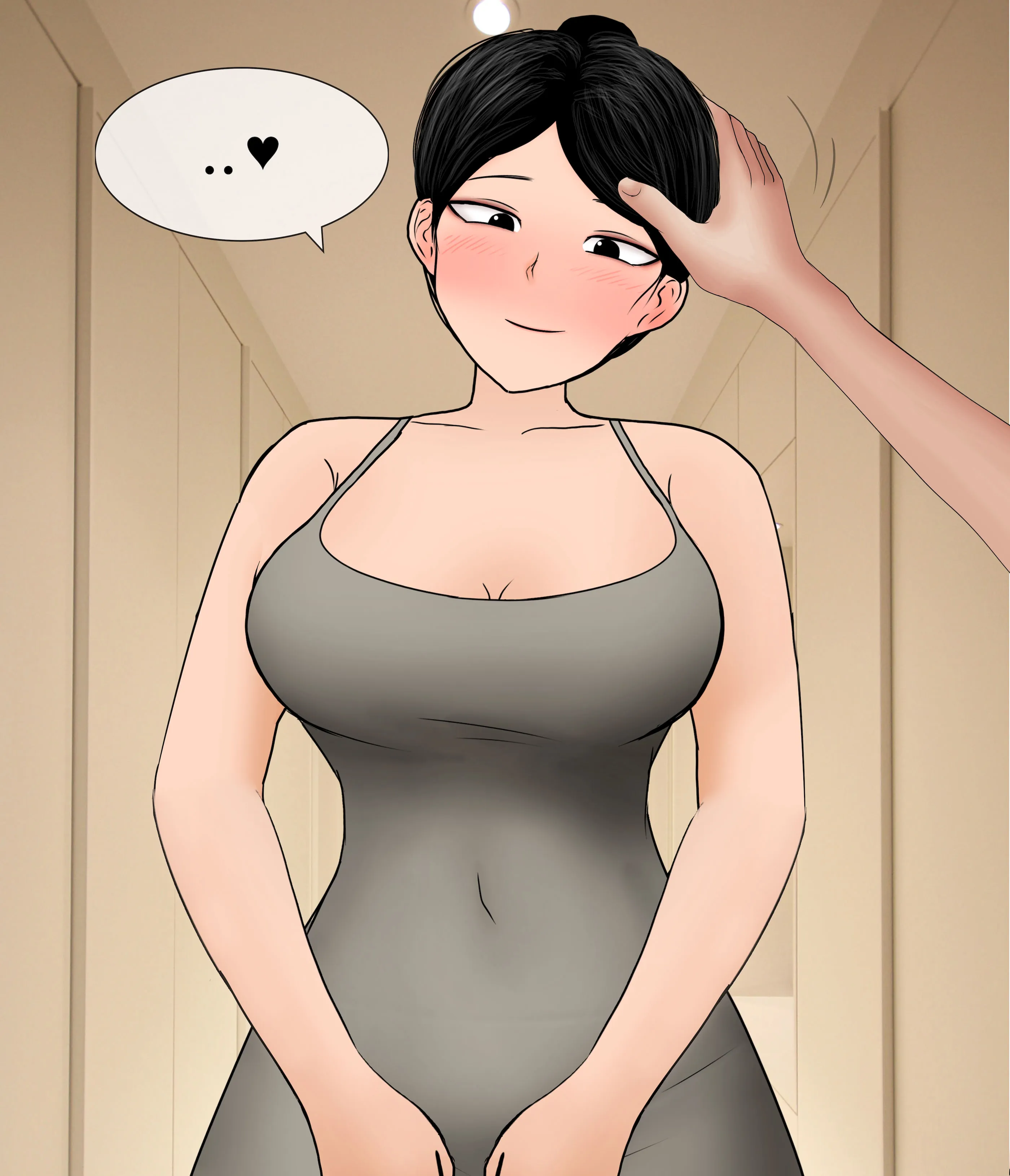 [Philia] 我成了低学历高个老婆的专属奴隶 펨돔아내 第1话