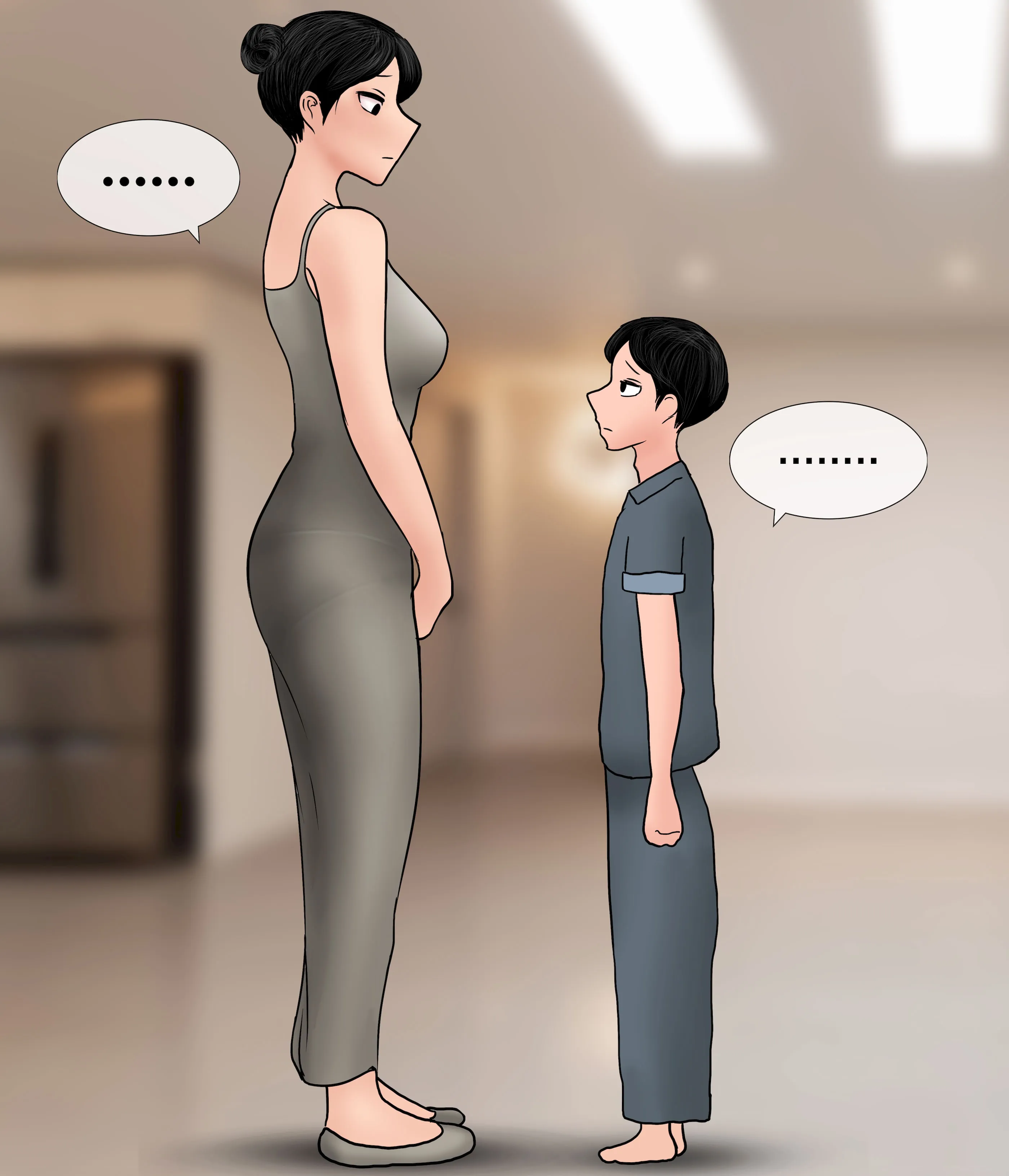 [Philia] 我成了低学历高个老婆的专属奴隶 펨돔아내 第4话